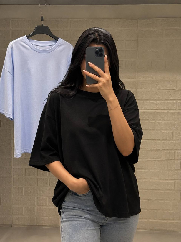 تیشرت باکسی ساده